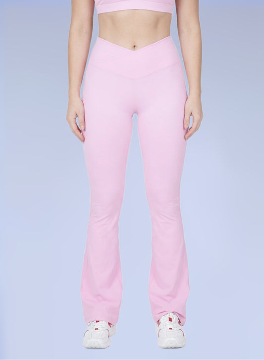 Serenity Cross V Flare Pants
