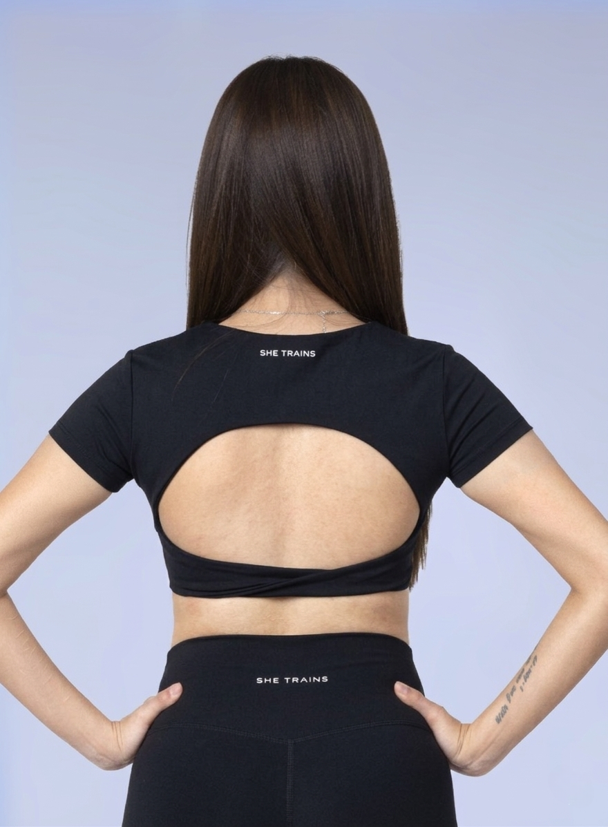 Serenity V-Neck Crop