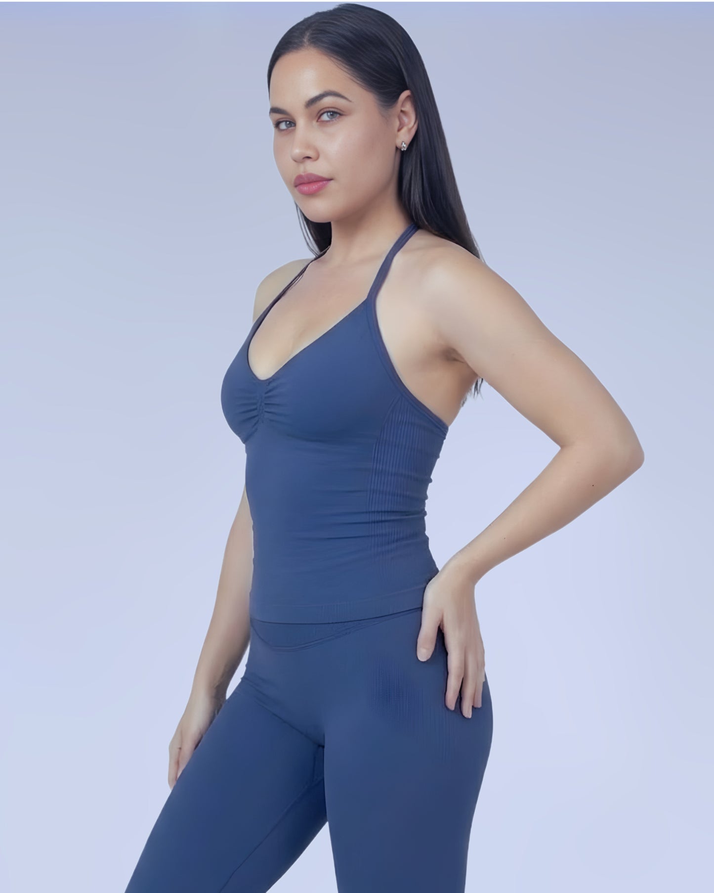 Sculpt Halter Tank Top