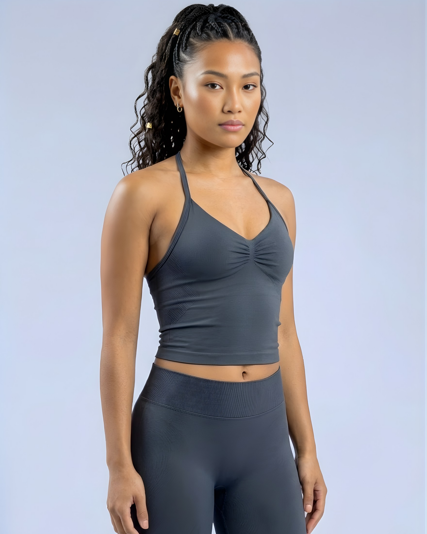 Sculpt Halter Tank Top