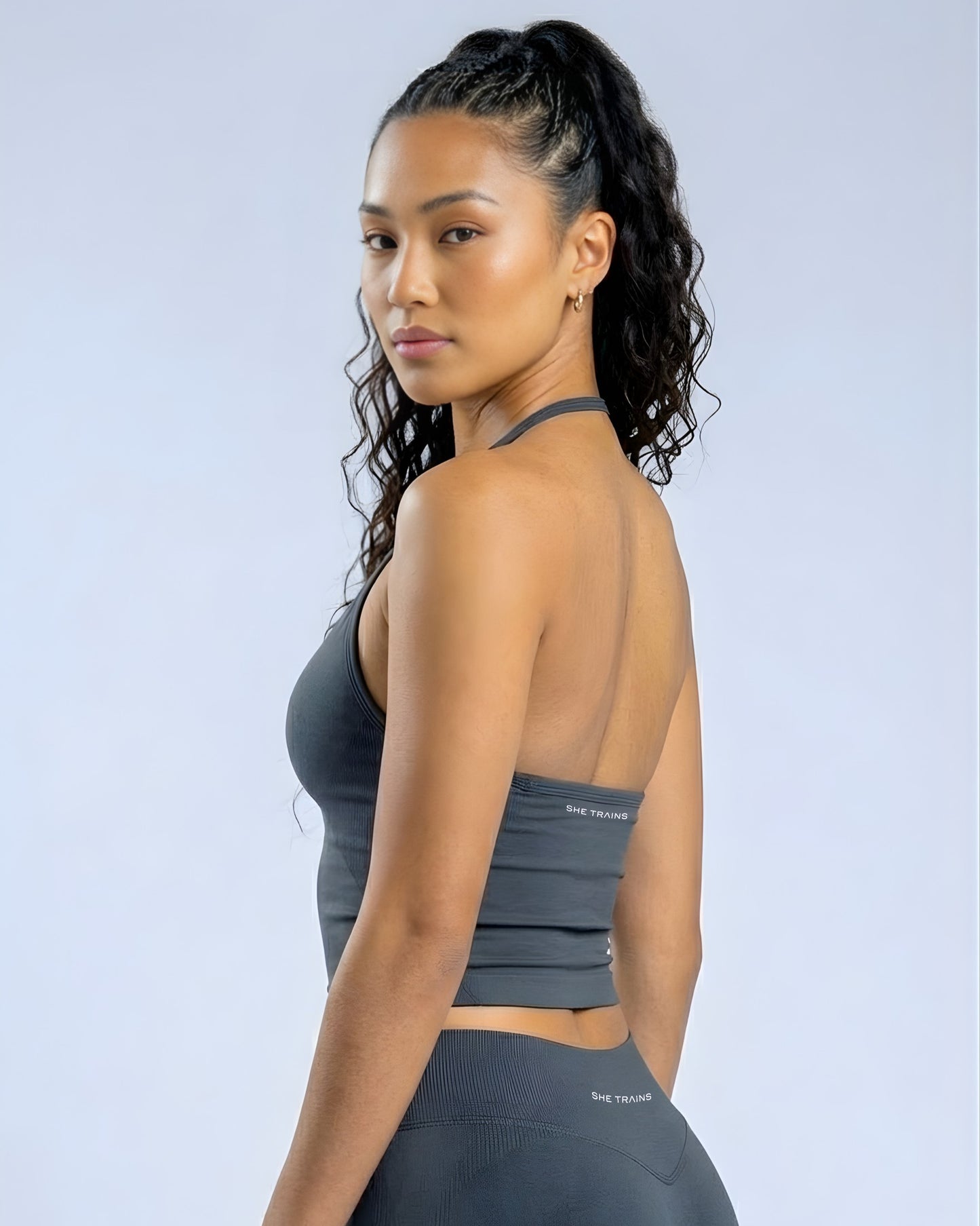 Sculpt Halter Tank Top