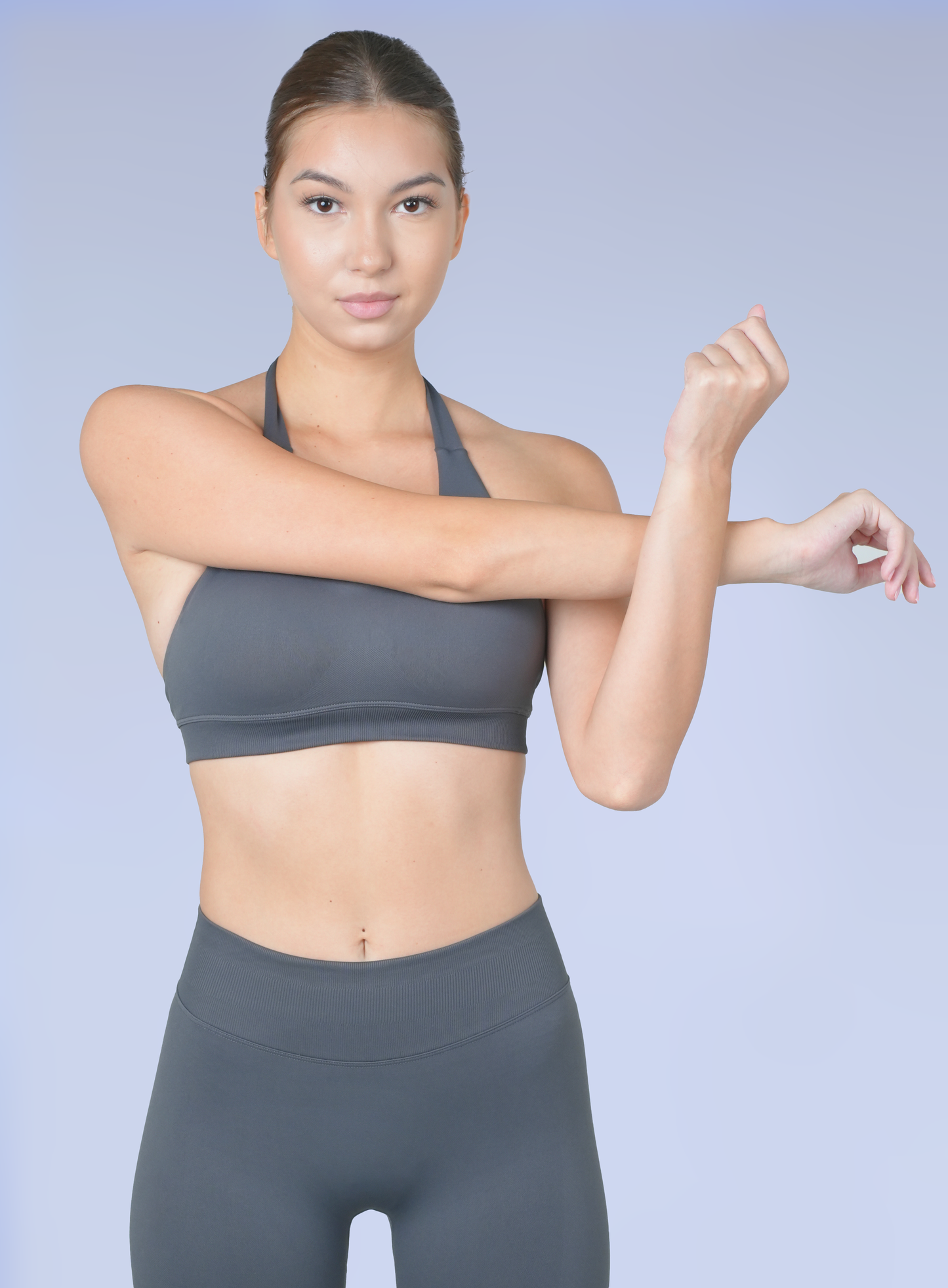 Sculpt Halter Neck Sports Bra