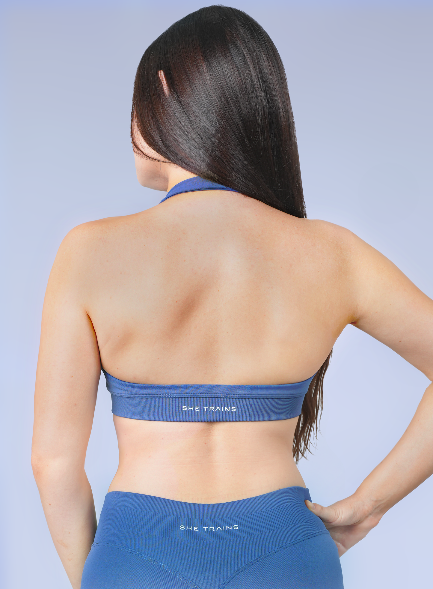 Sculpt Halter Neck Sports Bra