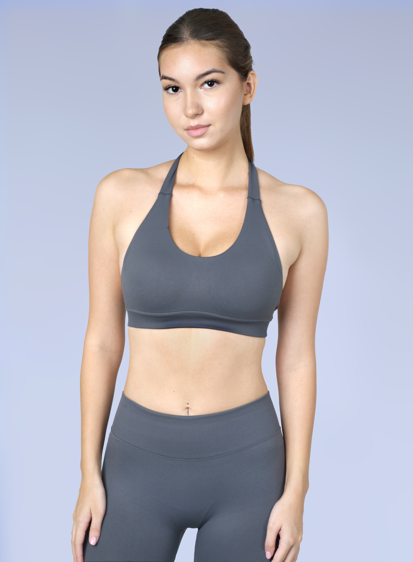 Sculpt Halter Neck Sports Bra