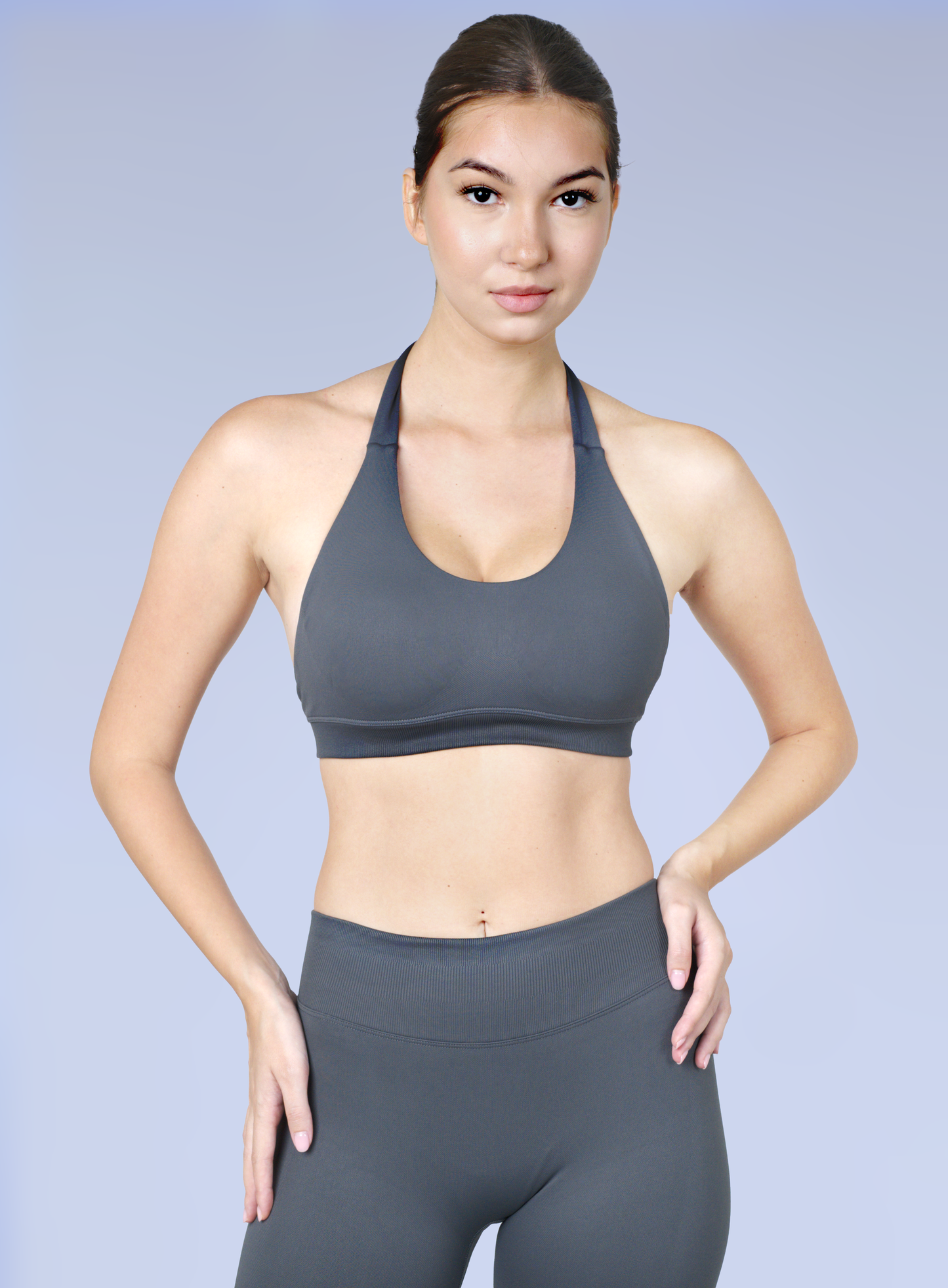 Sculpt Halter Neck Sports Bra