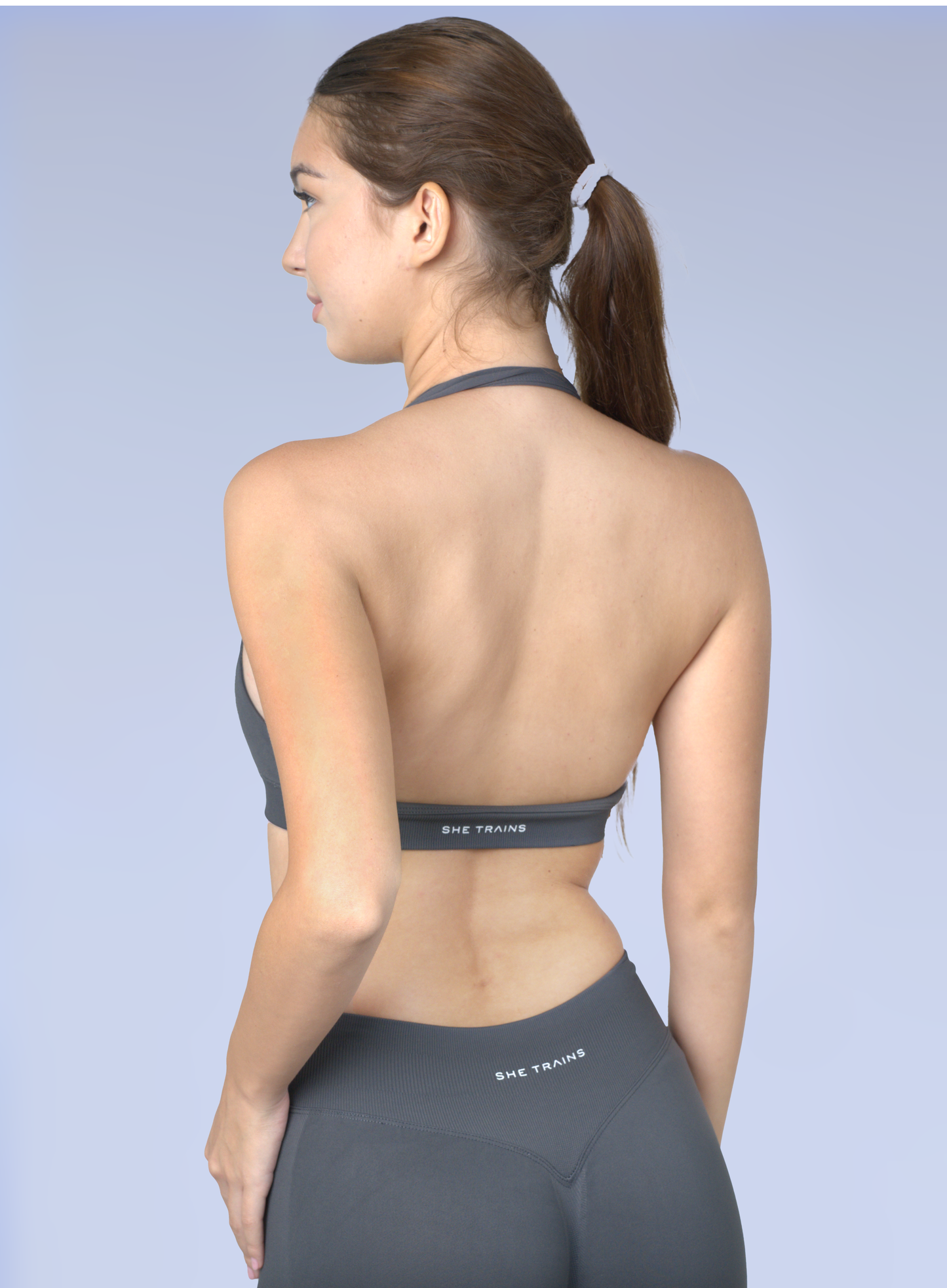 Sculpt Halter Neck Sports Bra