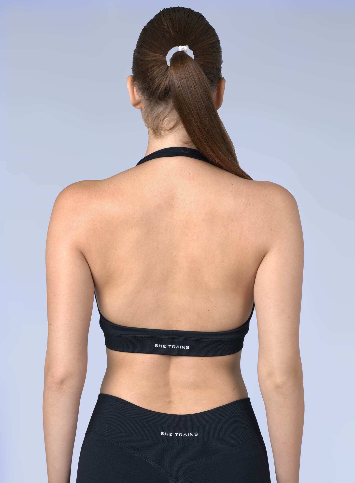 Sculpt Halter Neck Sports Bra