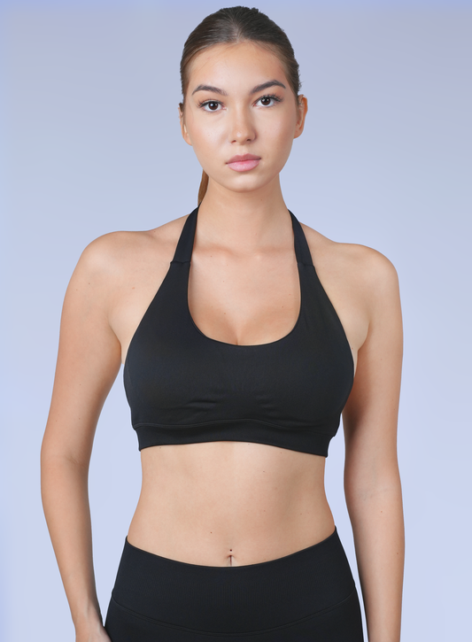 Sculpt Halter Neck Sports Bra