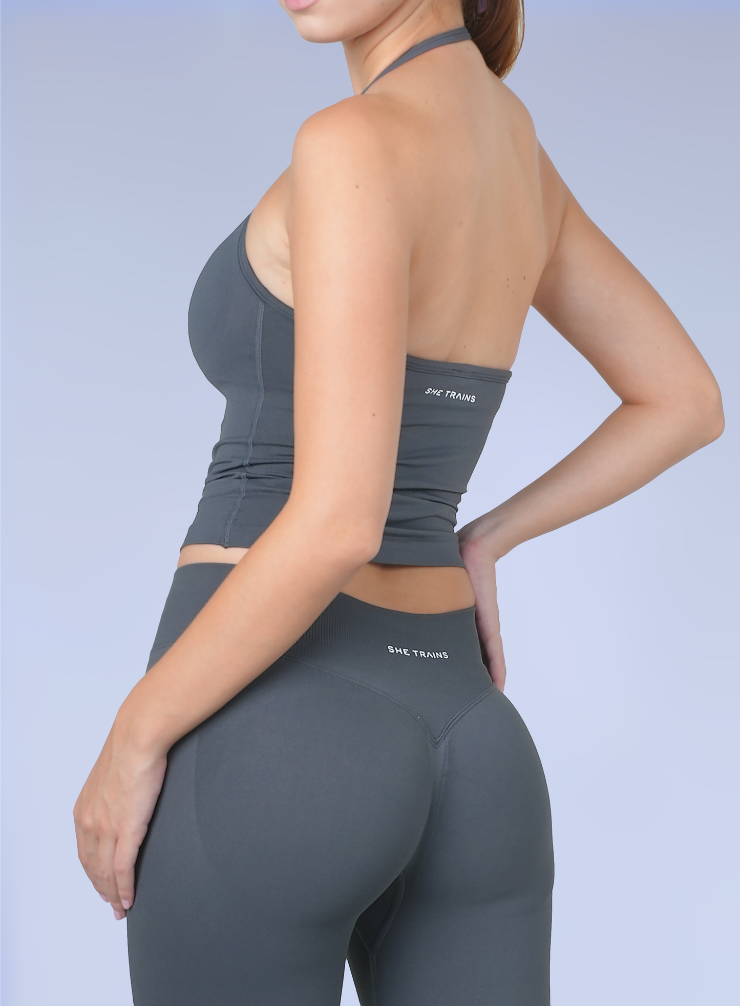 Sculpt Halter Tank Top