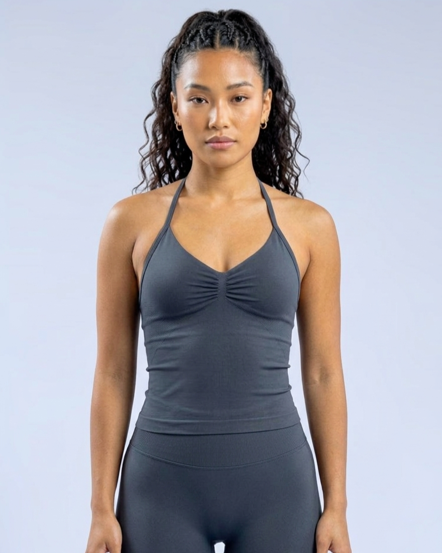 Sculpt Halter Tank Top
