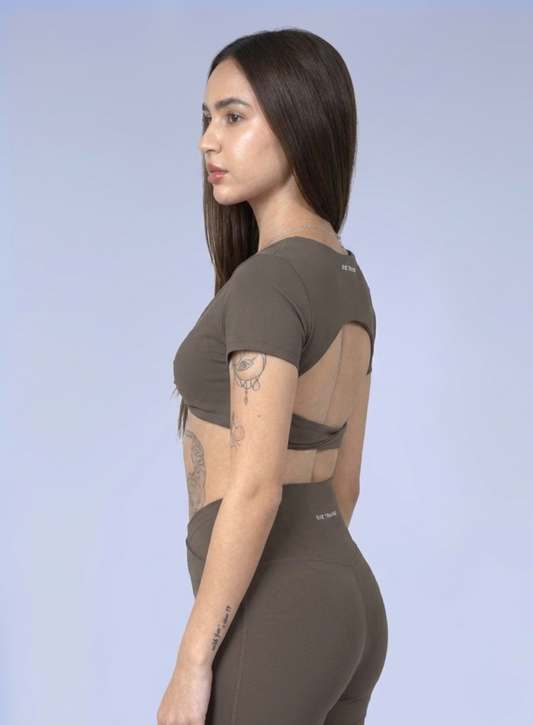 Serenity V-Neck Crop