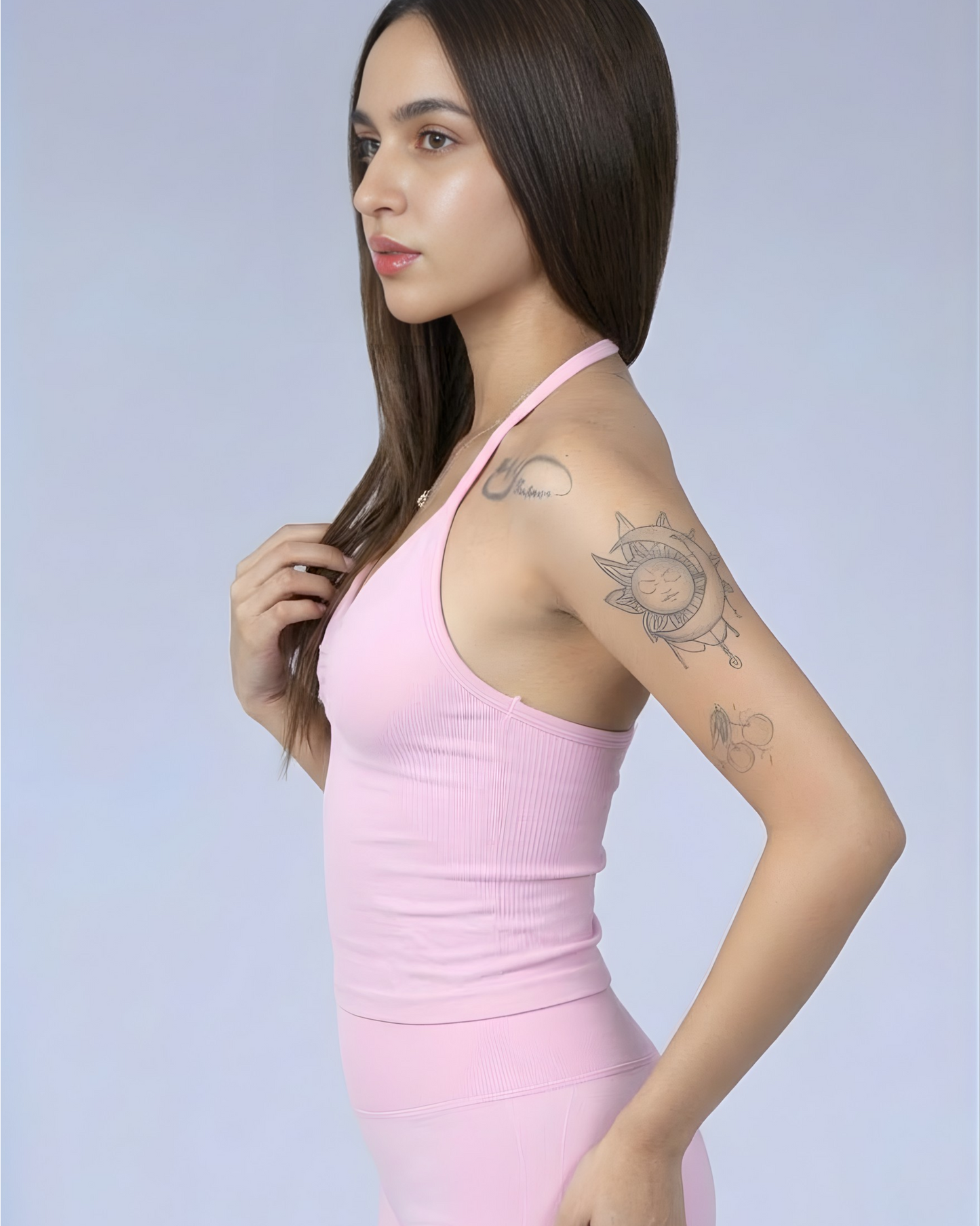 Sculpt Halter Tank Top