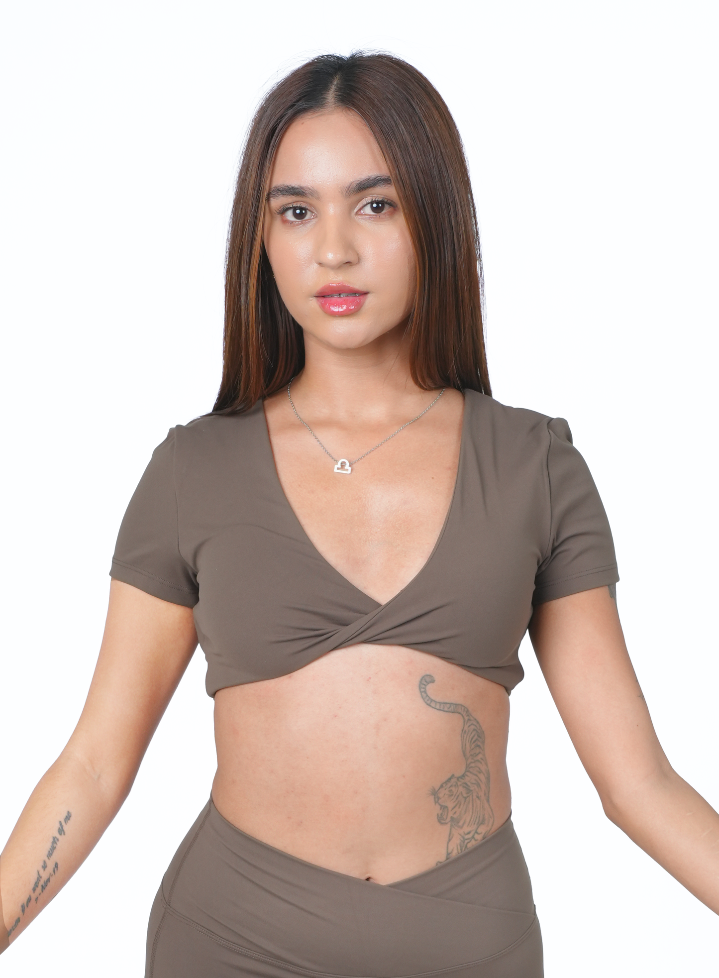 Serenity V-Neck Crop