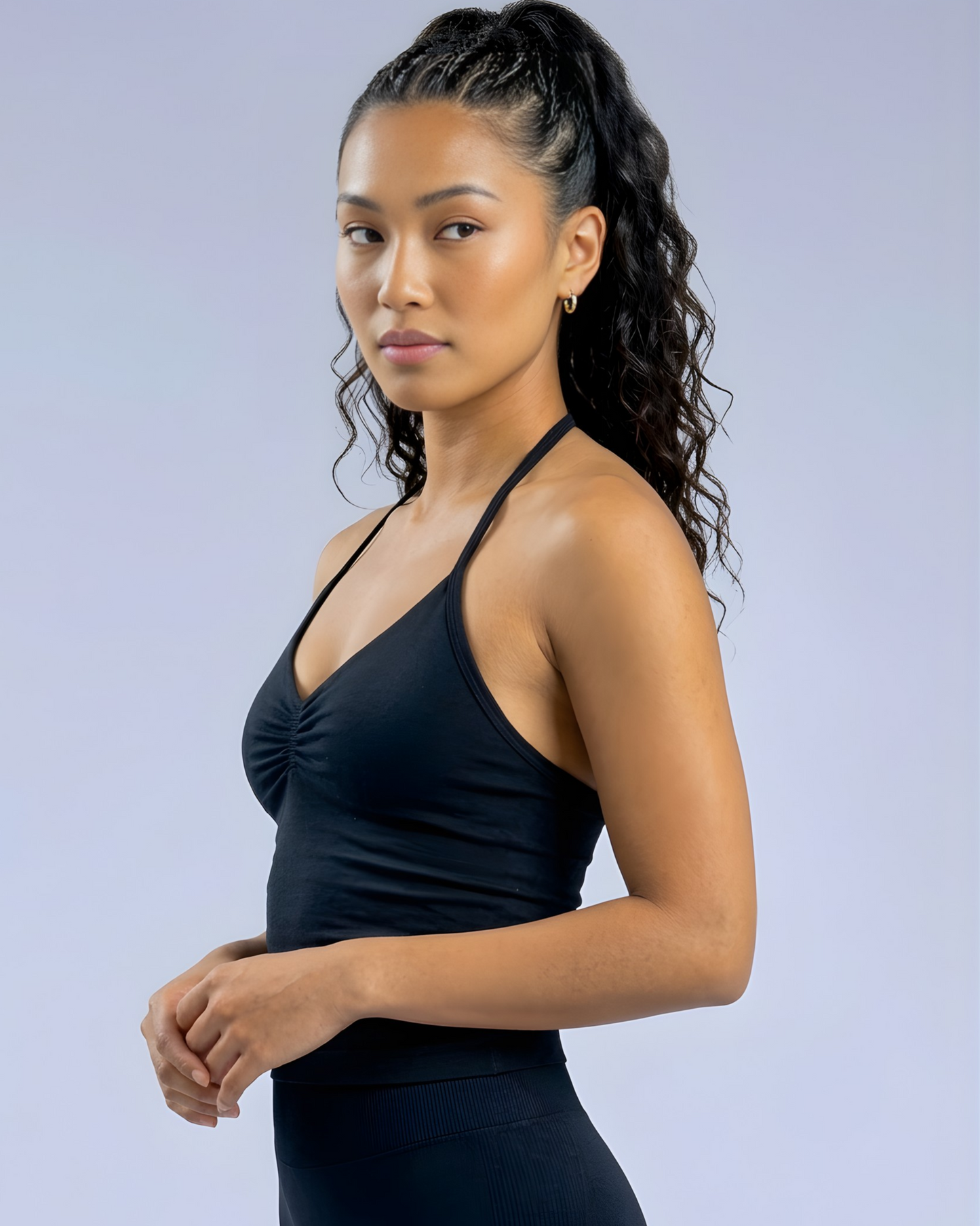 Sculpt Halter Tank Top
